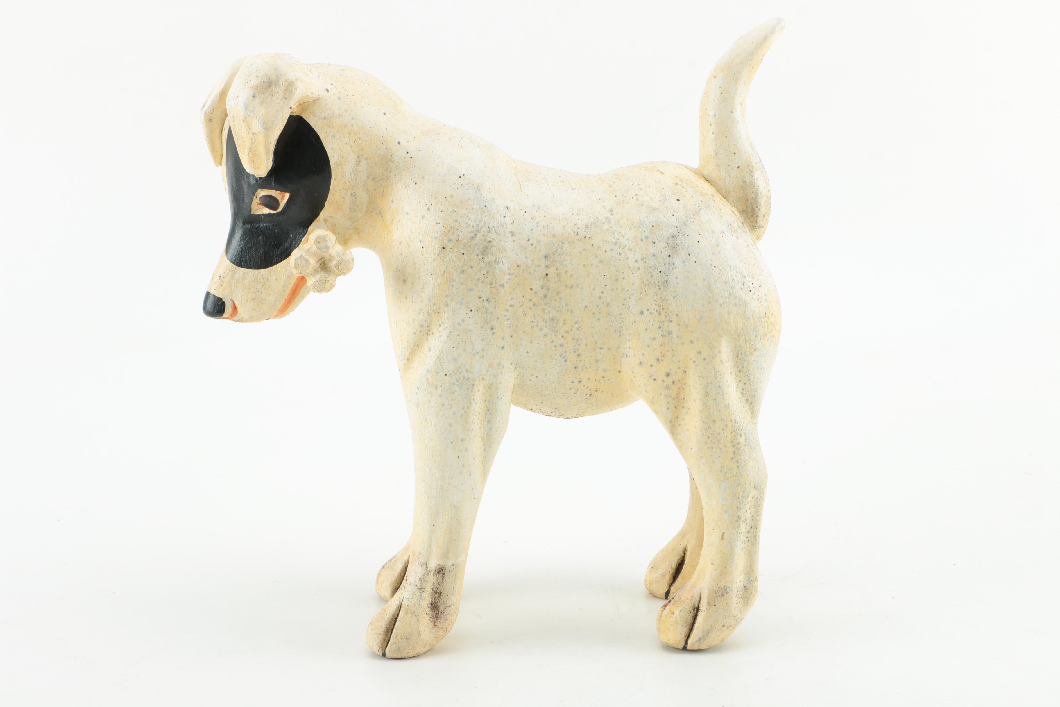 Canine Outdoor Statue