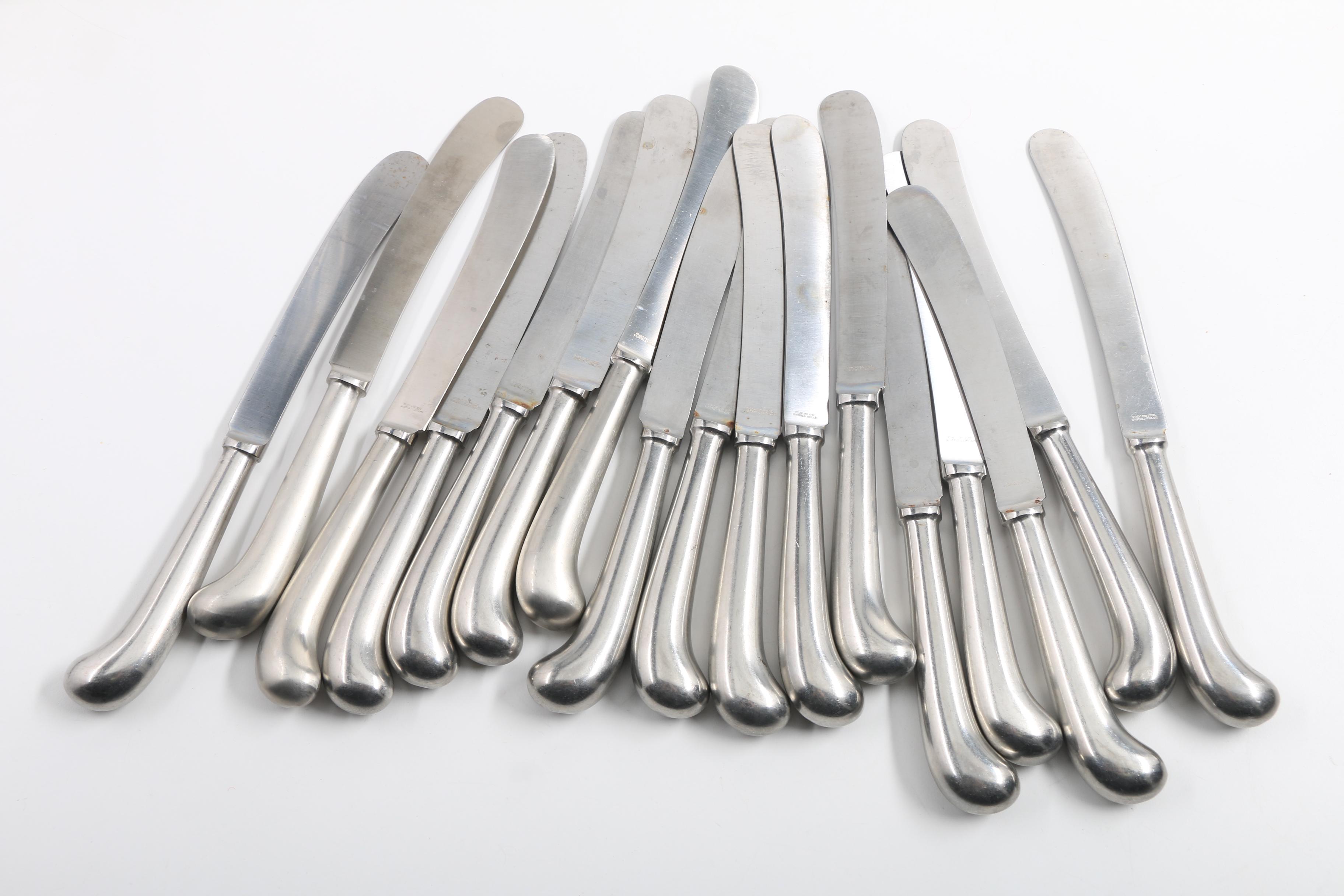 Stainless Steel "Queen Anne" Style Flatware, Made in England
