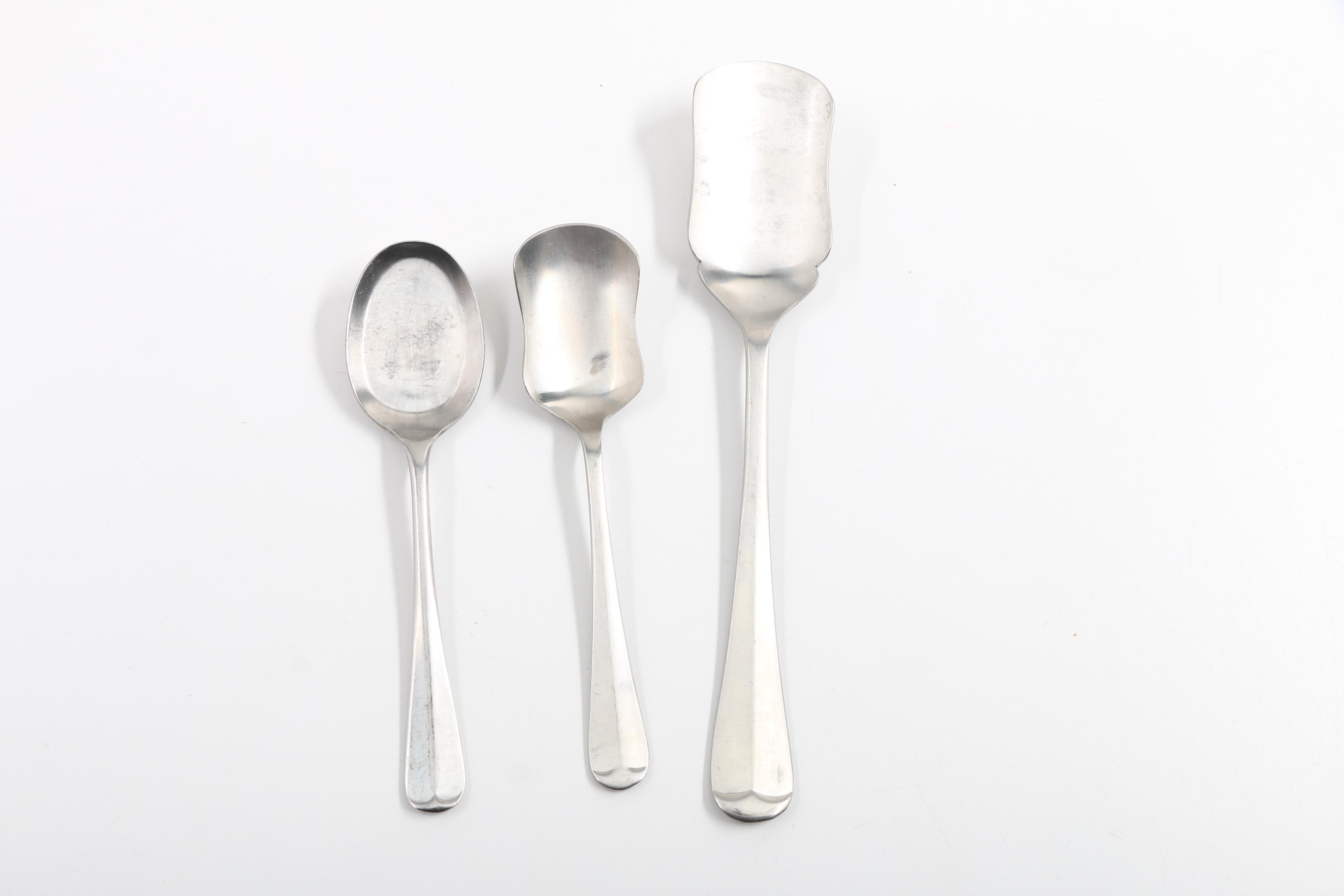 Stainless Steel "Queen Anne" Style Flatware, Made in England