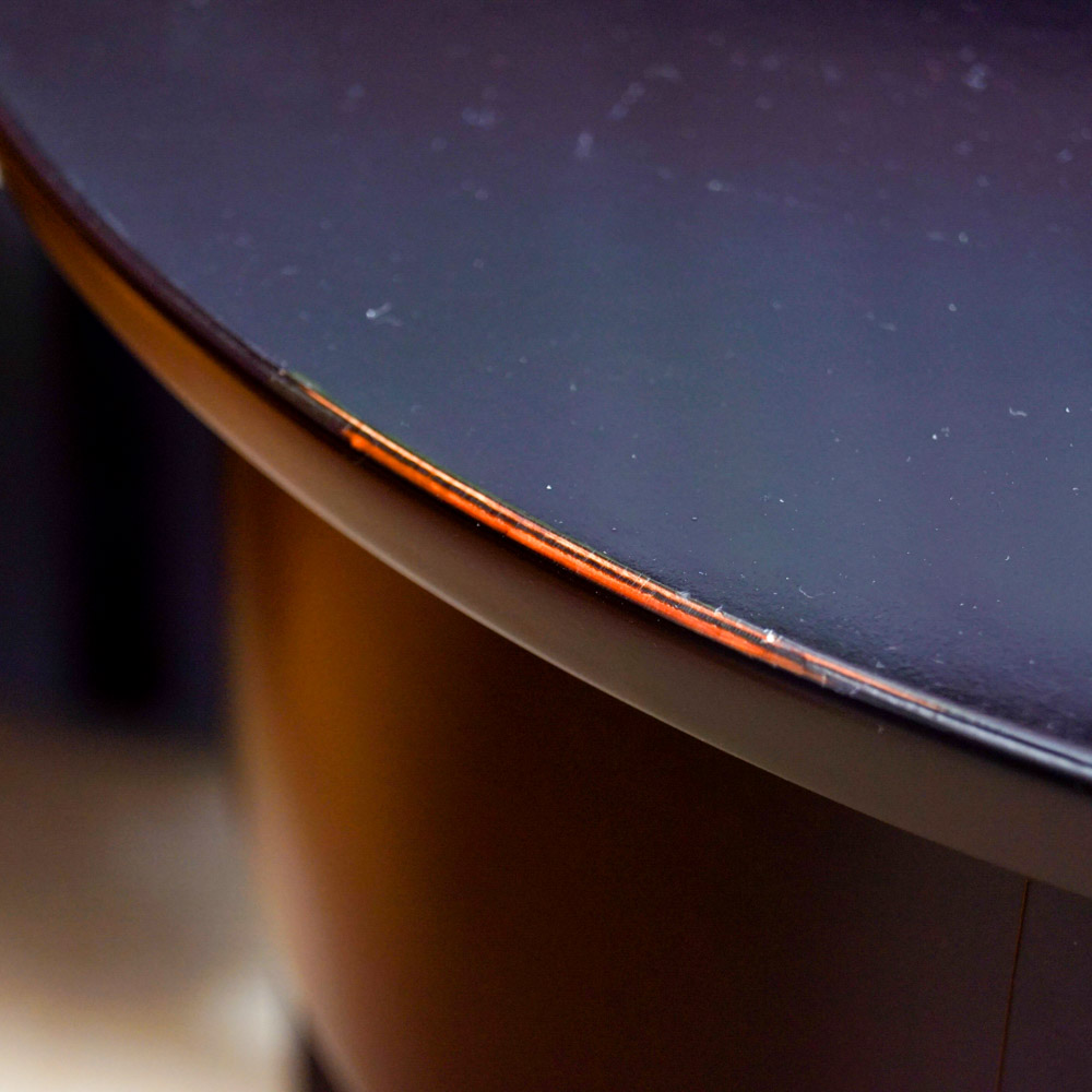 Pottery Barn Round Wooden Side Tables
