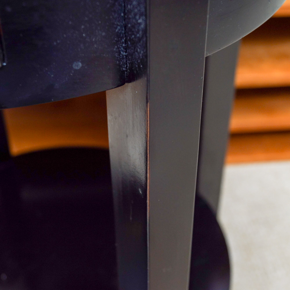 Pottery Barn Round Wooden Side Tables