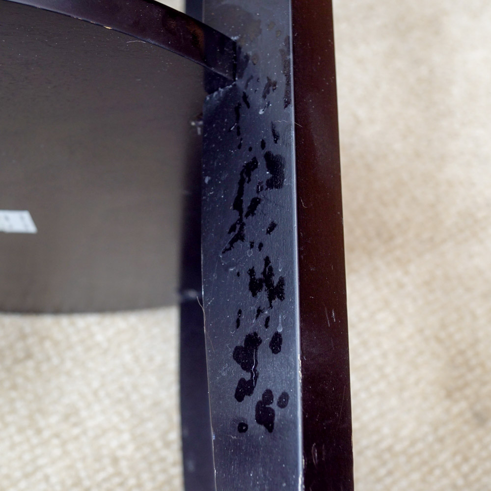 Pottery Barn Round Wooden Side Tables