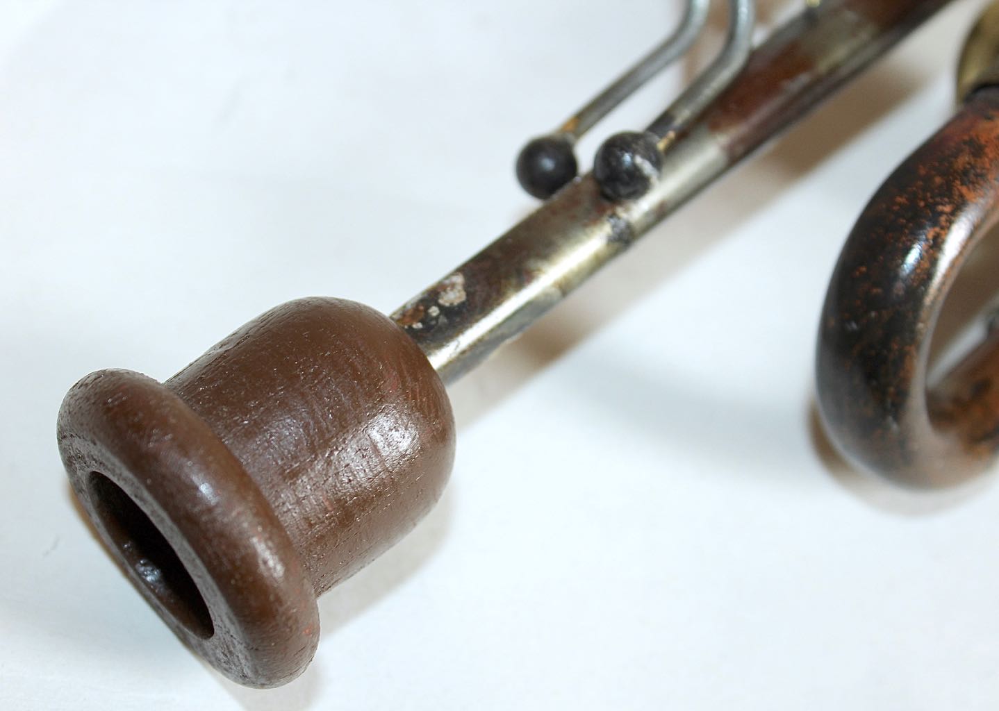 J. Henri Marchand Brass Cornet with Decor Trumpet