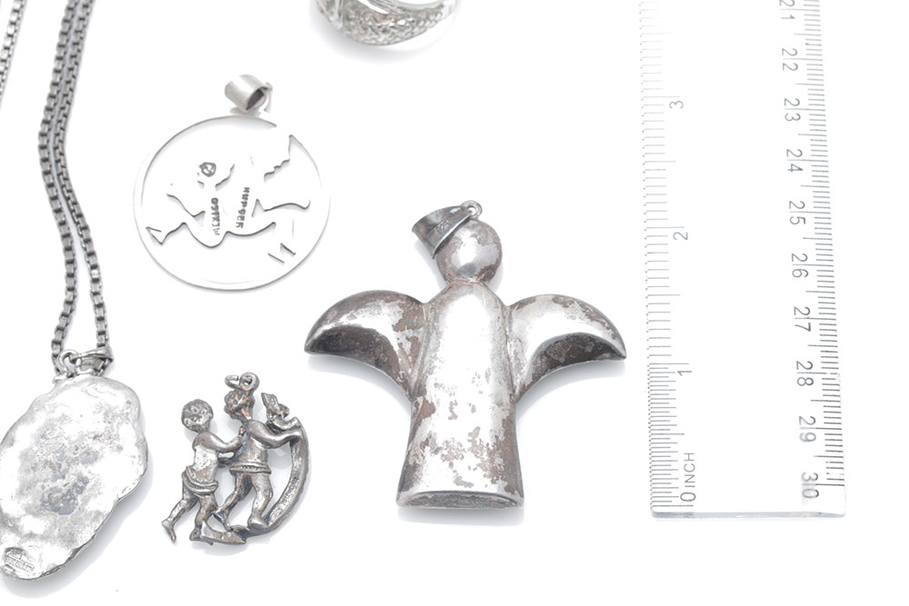 Assortment of Sterling Silver Jewelry