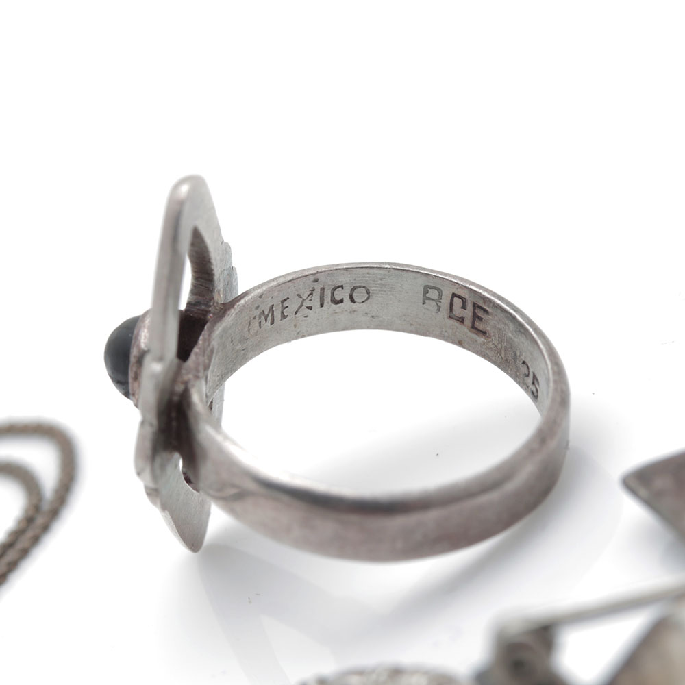 Assortment of Sterling Silver Jewelry