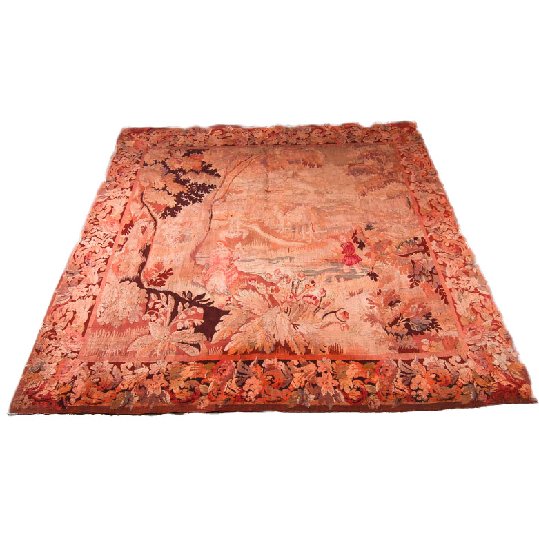Vintage Handwoven Tapestry