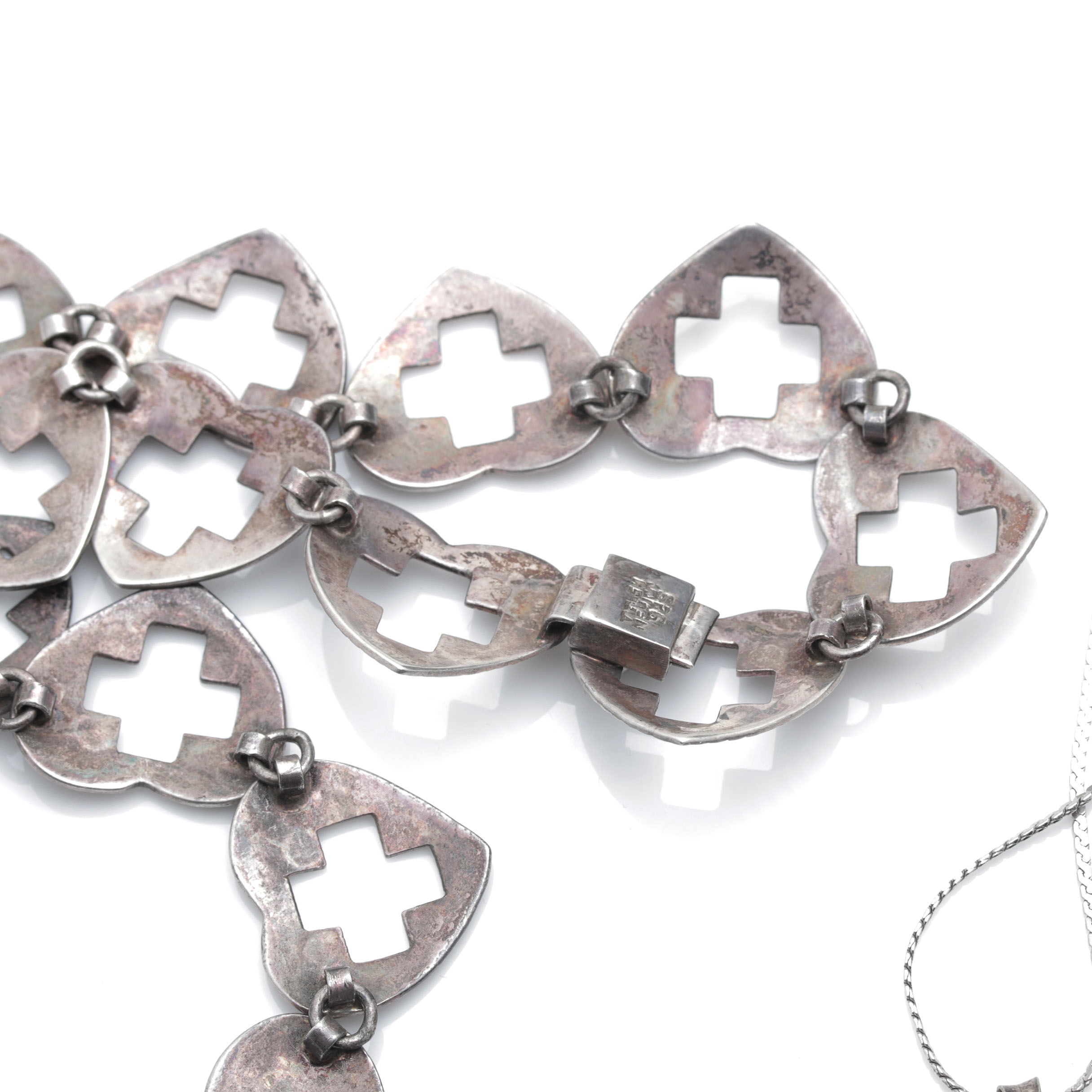 Sterling Silver Heart-Shaped Necklace Assortment