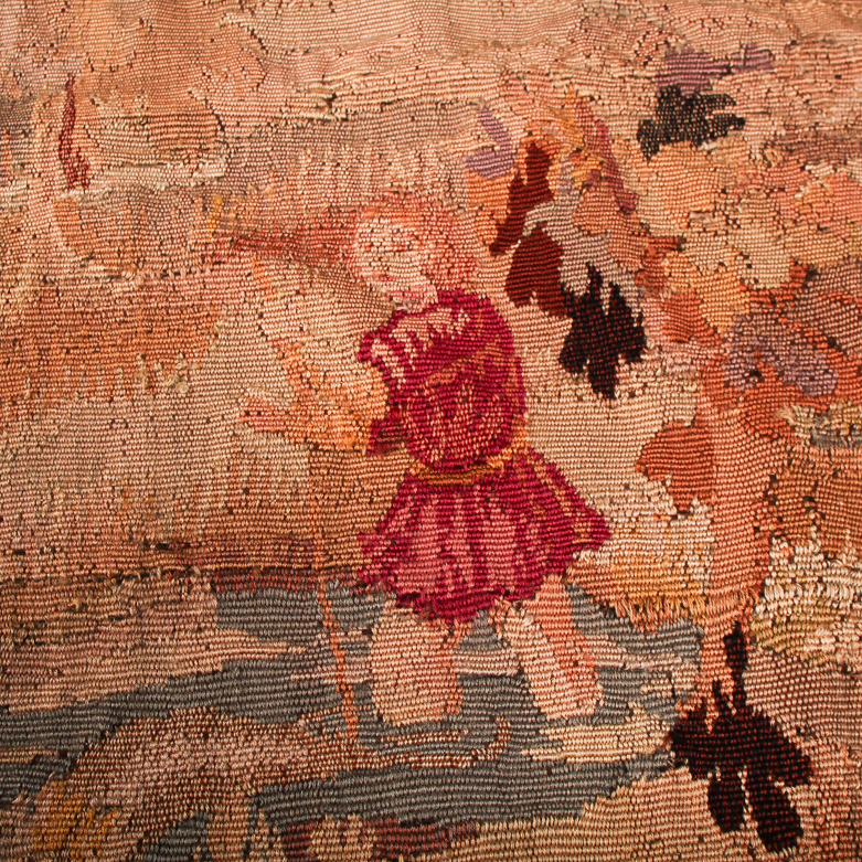 Vintage Handwoven Tapestry