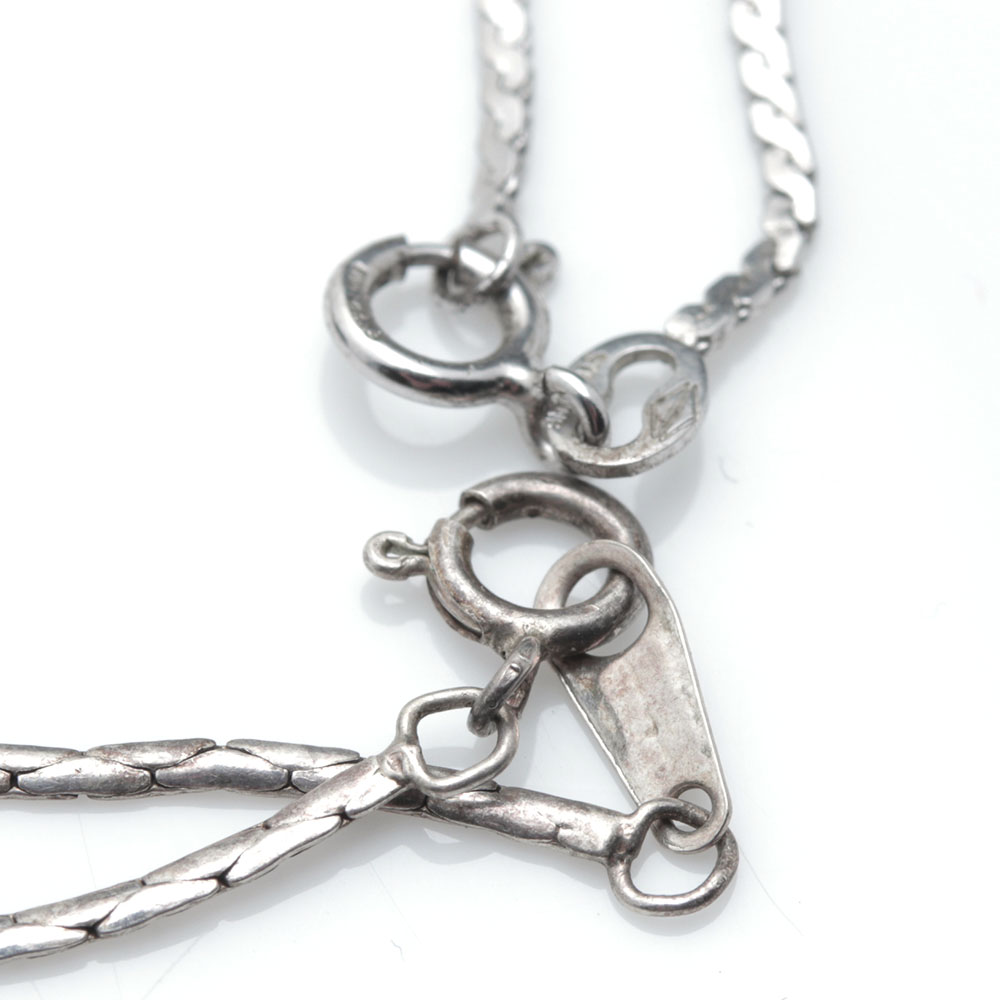 Sterling Silver Heart-Shaped Necklace Assortment