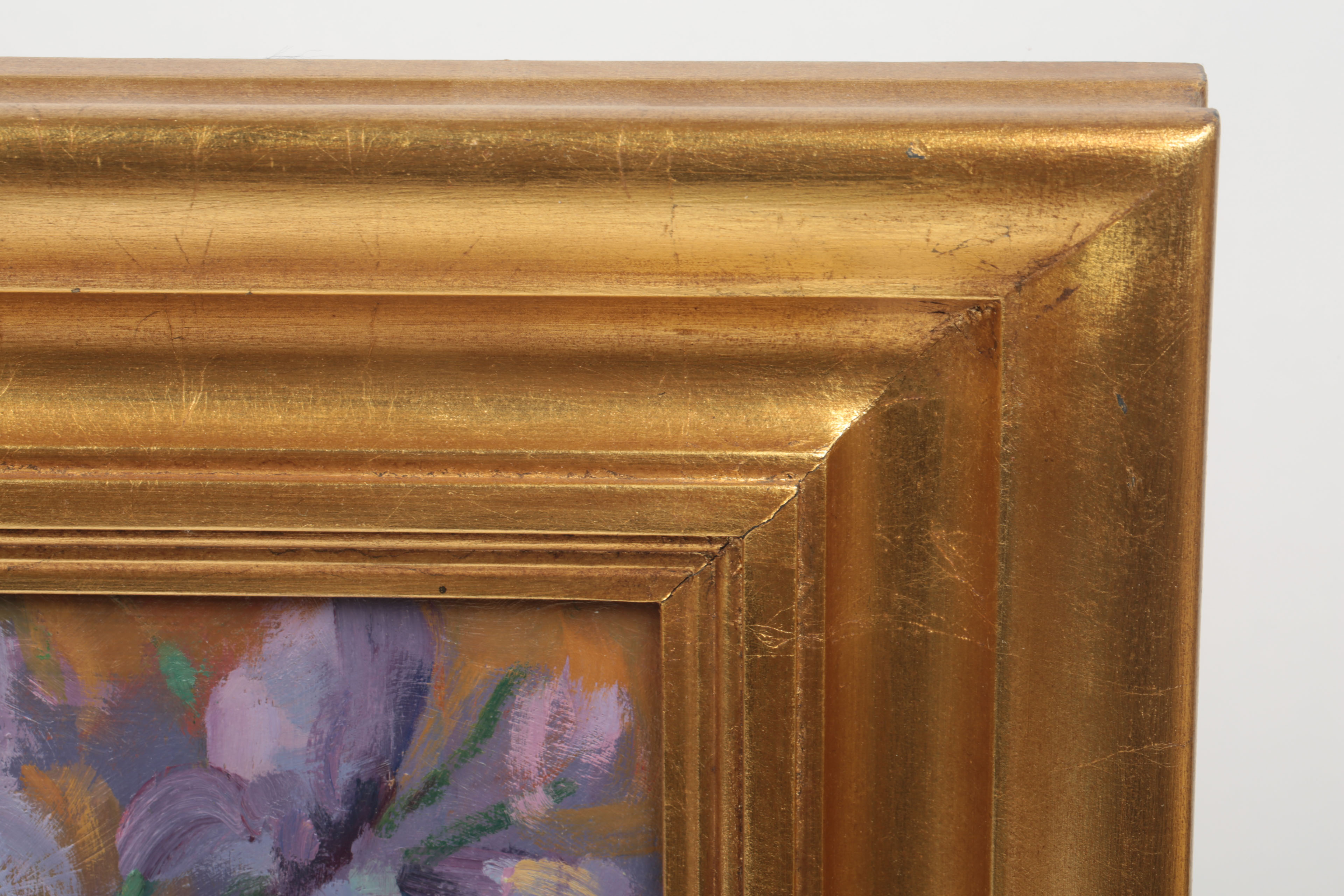 Jennifer Hurley Oil Painting on Board of Floral Still Life