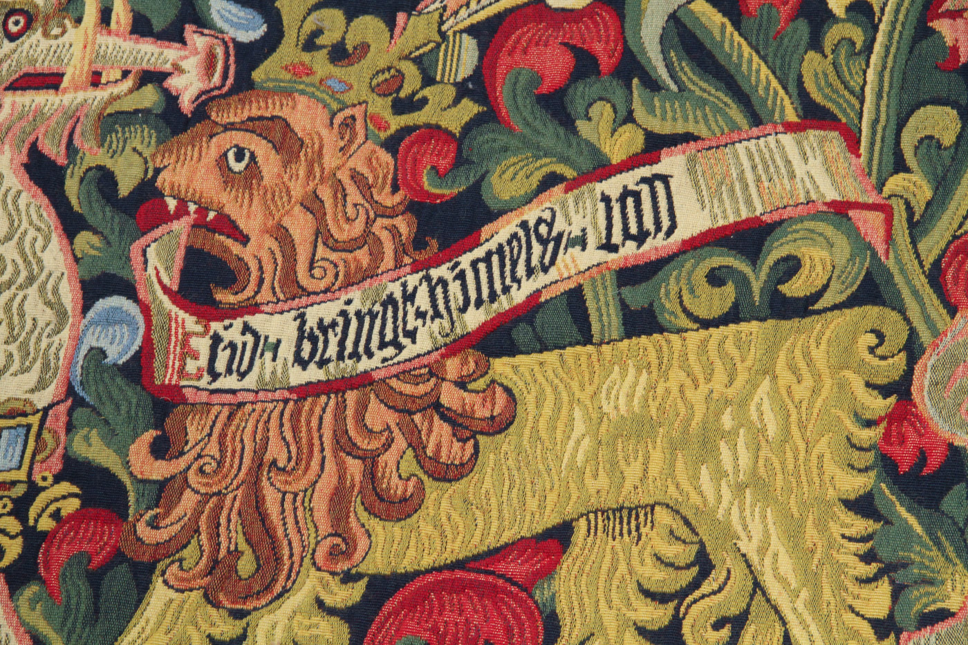 20th Century Medieval Style Wall Tapestry