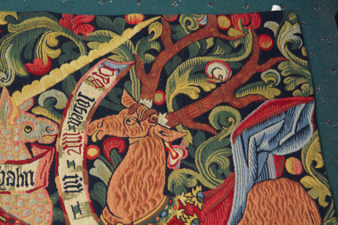 20th Century Medieval Style Wall Tapestry