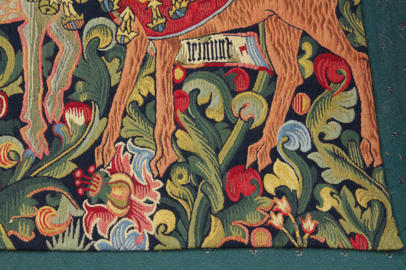 20th Century Medieval Style Wall Tapestry