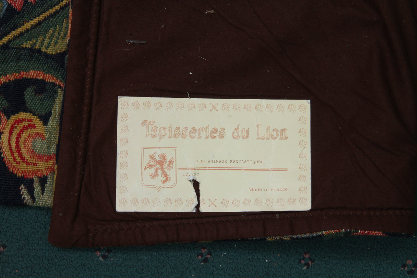 20th Century Medieval Style Wall Tapestry