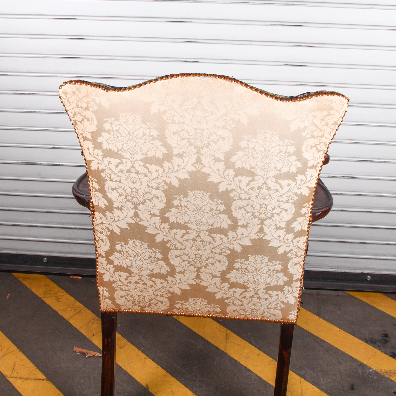 Vintage Chippendale Style Armchair