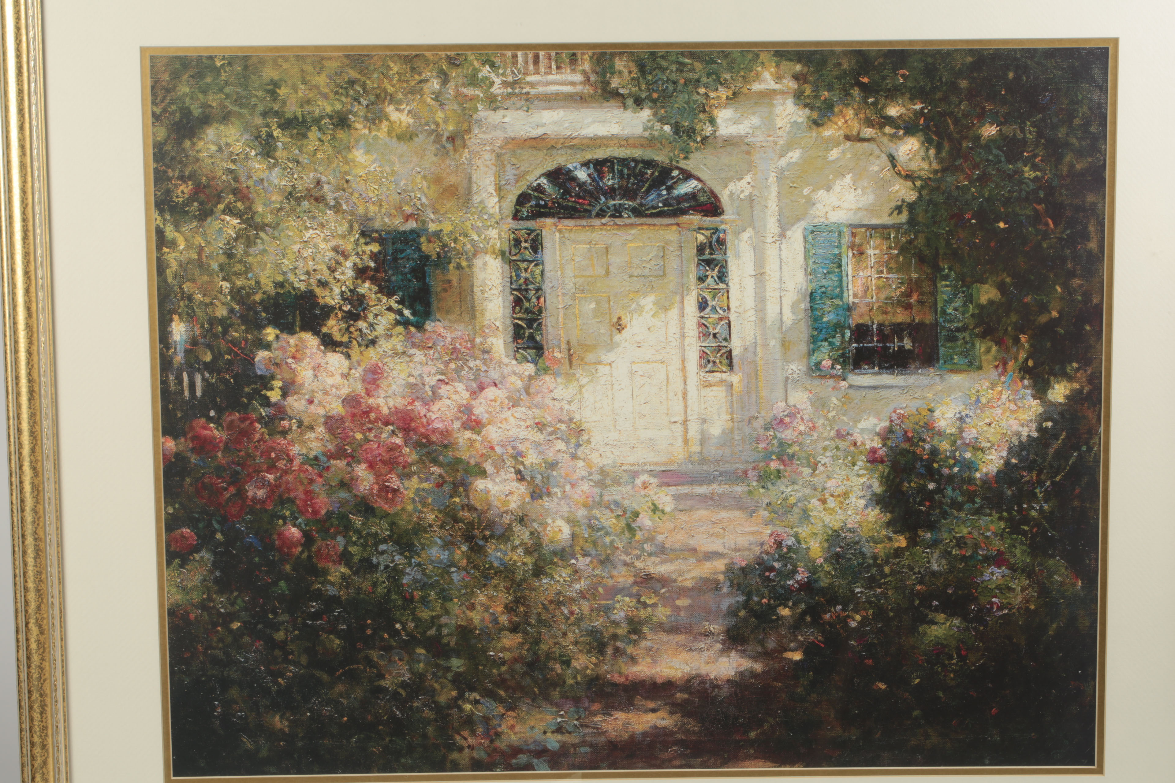 Framed Print "Doorway and Garden" after Abbott Fuller Graves
