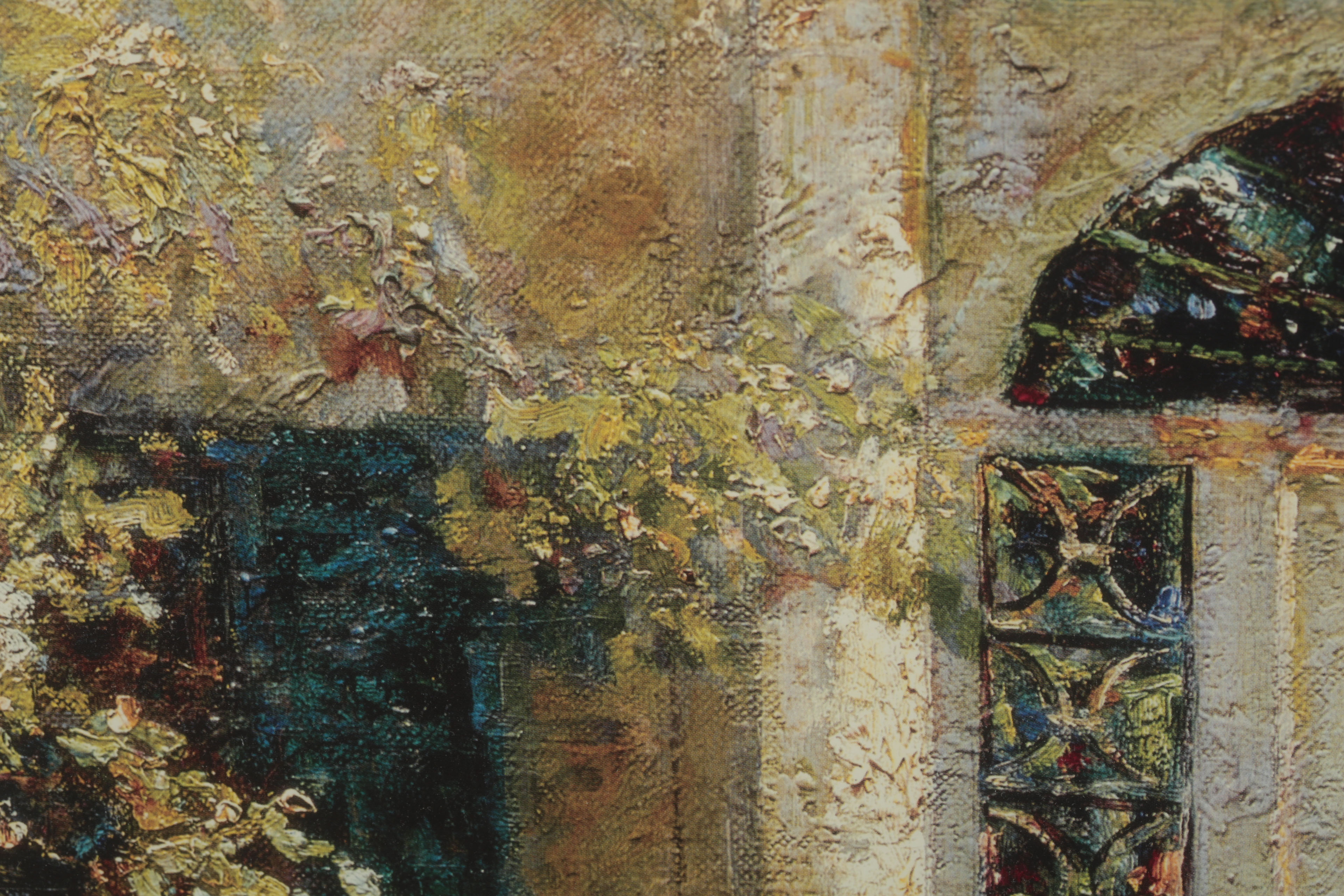 Framed Print "Doorway and Garden" after Abbott Fuller Graves