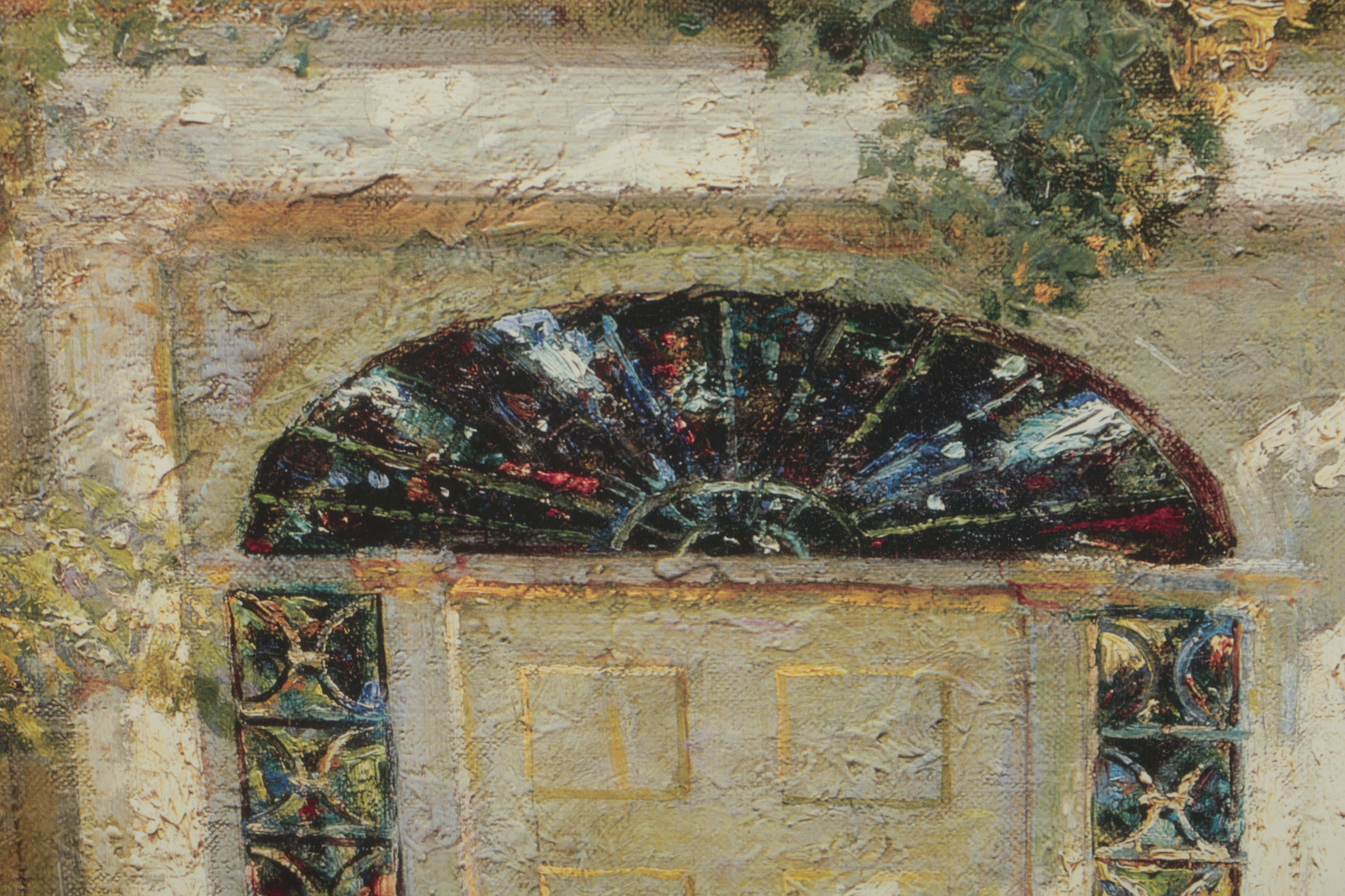 Framed Print "Doorway and Garden" after Abbott Fuller Graves