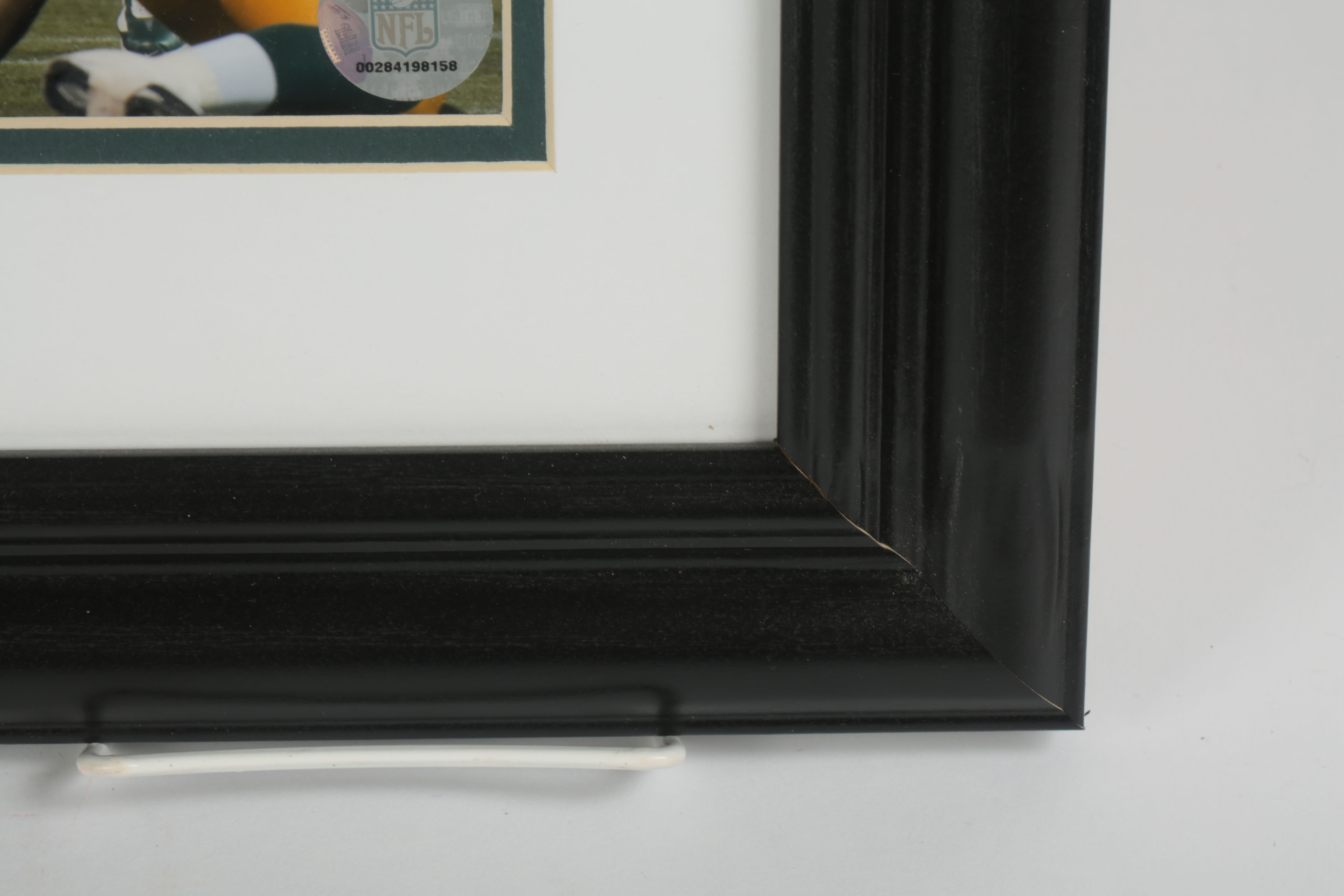 Brett Favre Print Commemorating Record Breaking Touchdown Pass
