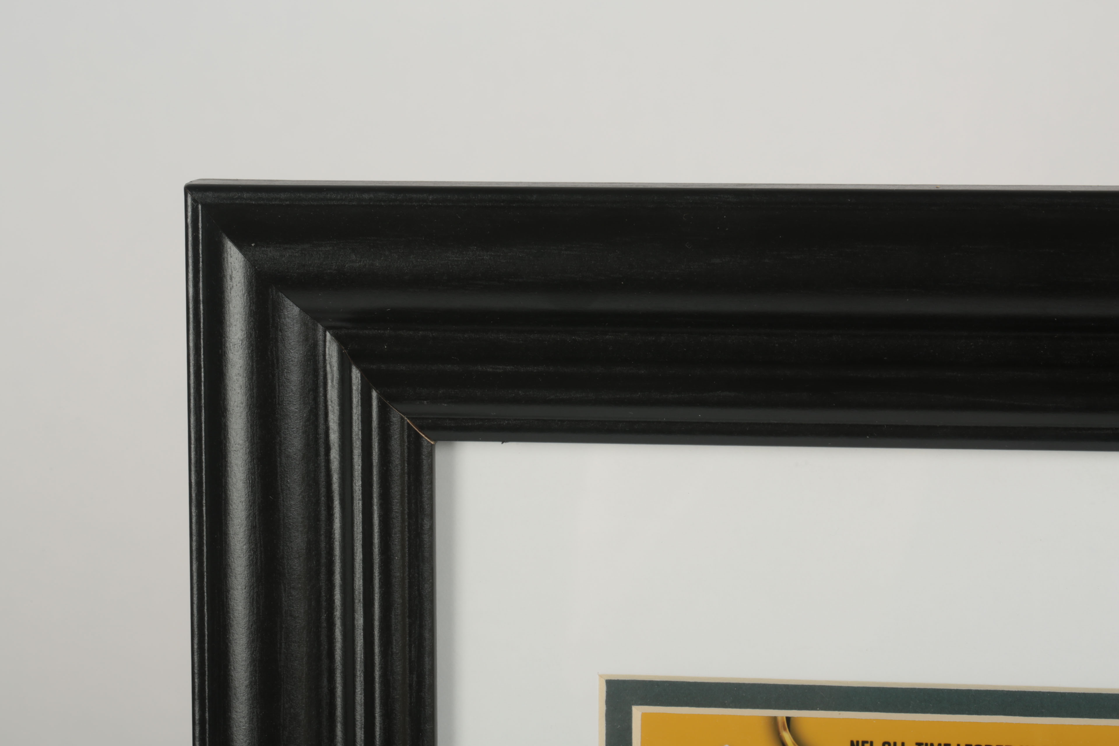 Brett Favre Print Commemorating Record Breaking Touchdown Pass