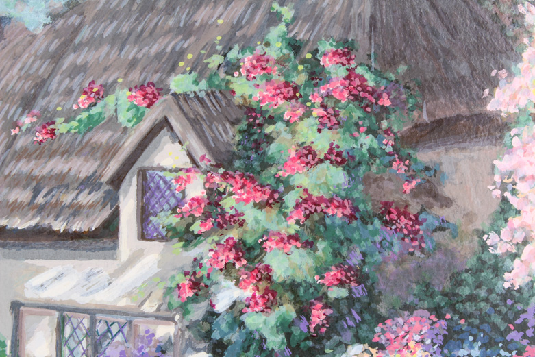 Earlene Moses, "Sussex I" and "Sussex II" Numbered and Signed Serigraphs