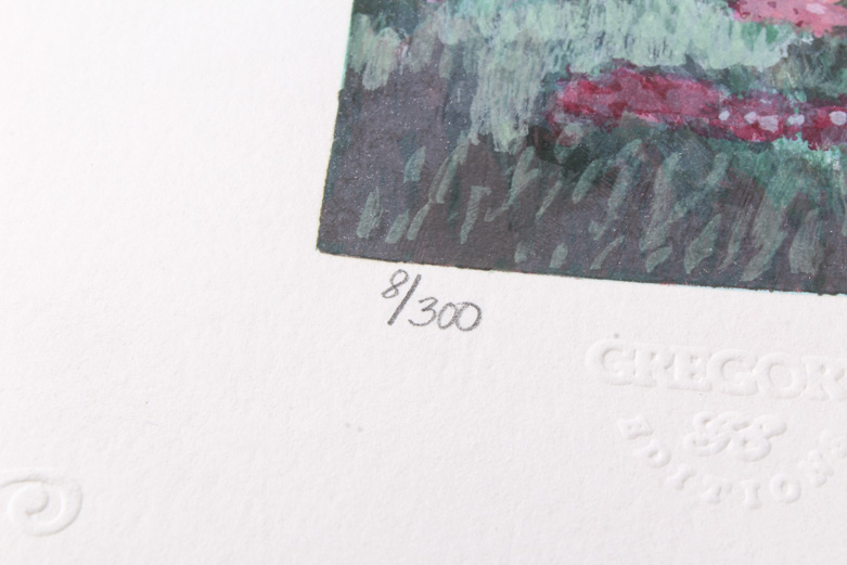 Earlene Moses, "Sussex I" and "Sussex II" Numbered and Signed Serigraphs