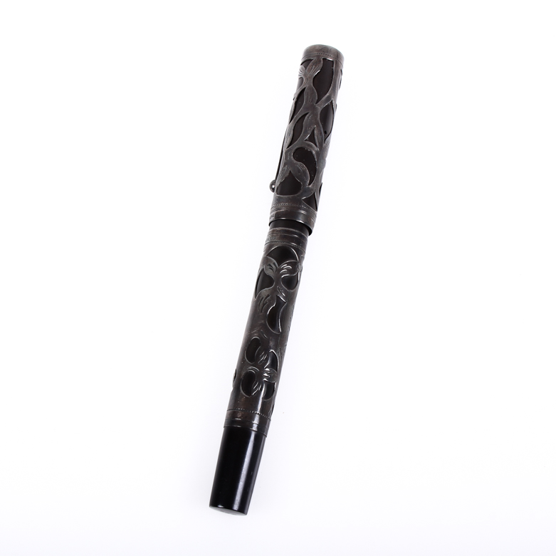 Waterman Ideal Fountain Pen with Sterling Silver Detail