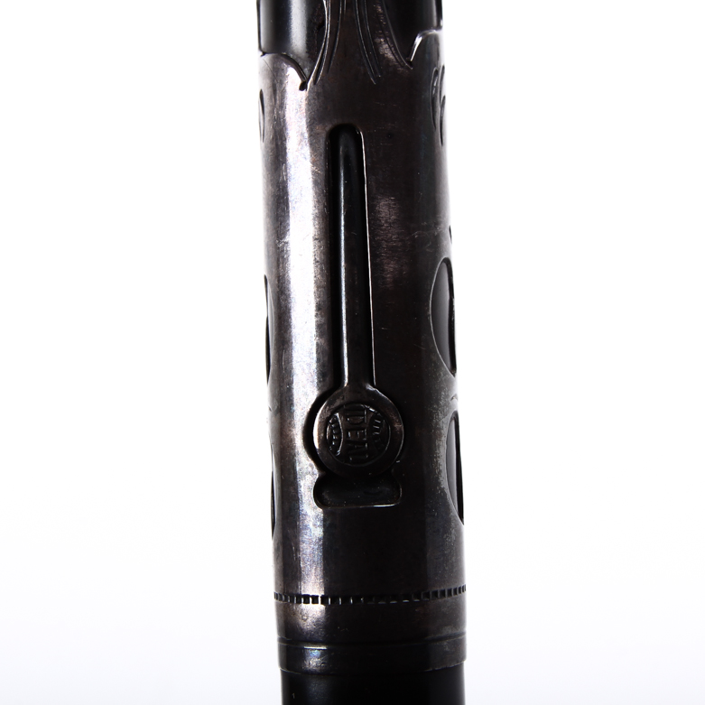 Waterman Ideal Fountain Pen with Sterling Silver Detail