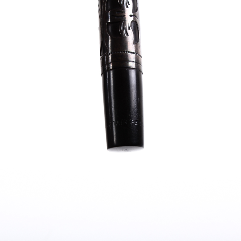 Waterman Ideal Fountain Pen with Sterling Silver Detail
