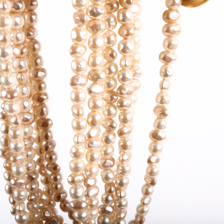Generous Assortment of Vintage Gold-Tone Metal Costume Jewelry