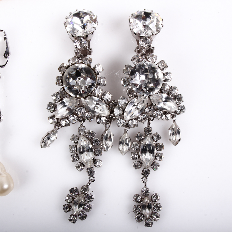 Assortment of Vintage Silver-Tone Costume Jewelry Including Nina Ricci