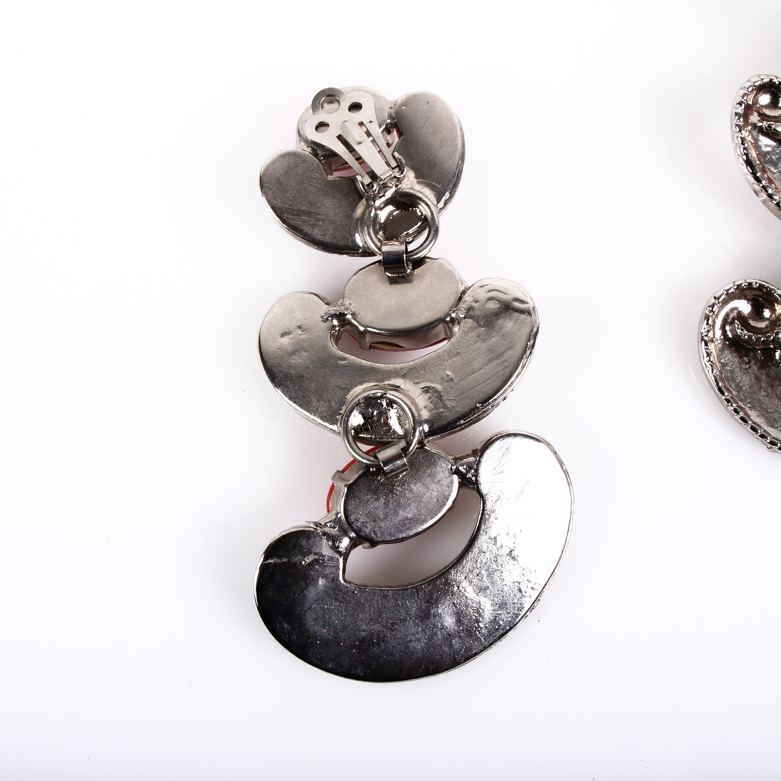 Vintage Ugo Correani Drop Earrings