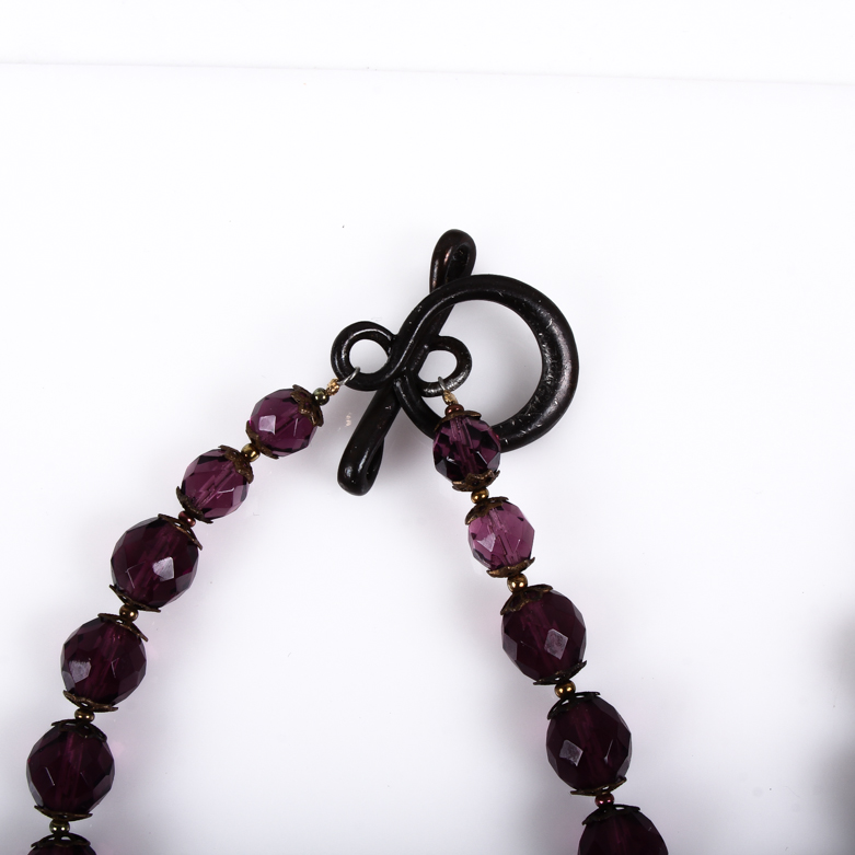Two Vintage Lavalier Necklaces