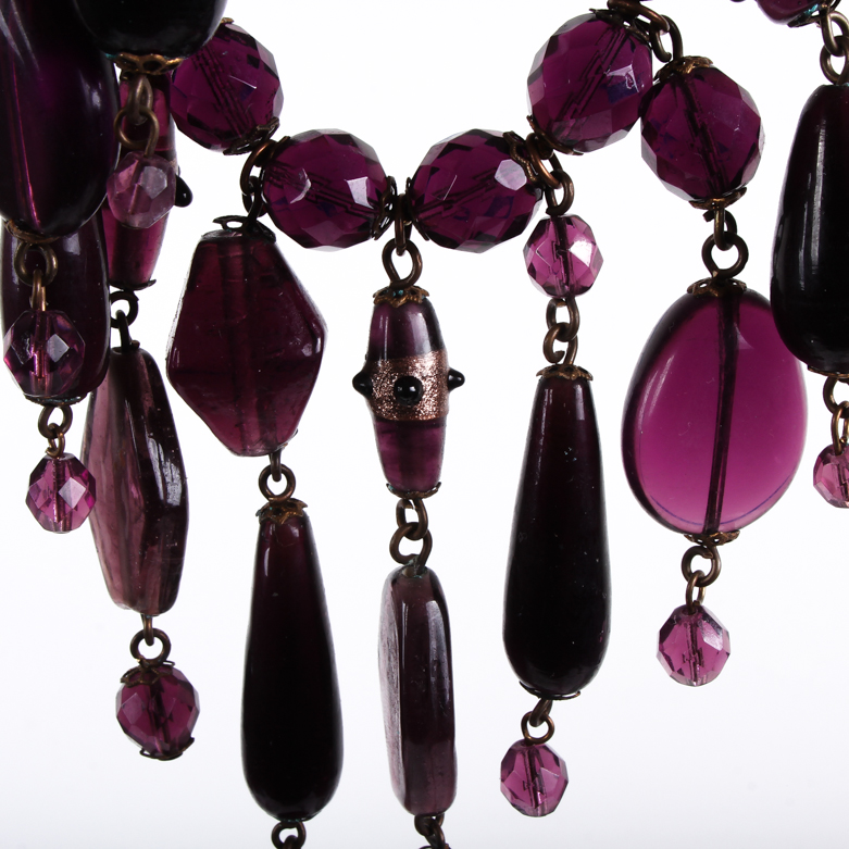 Two Vintage Lavalier Necklaces