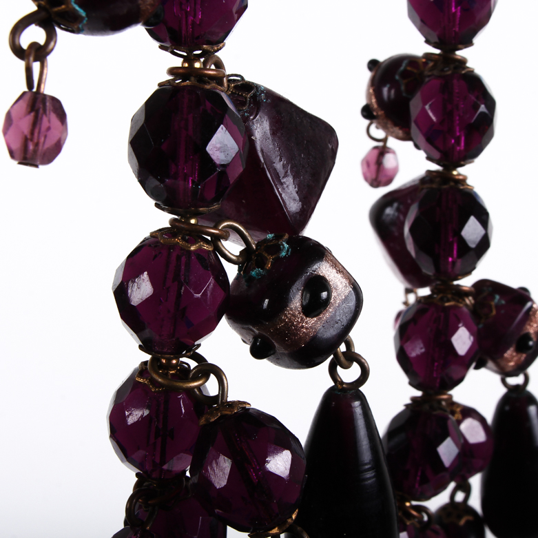 Two Vintage Lavalier Necklaces