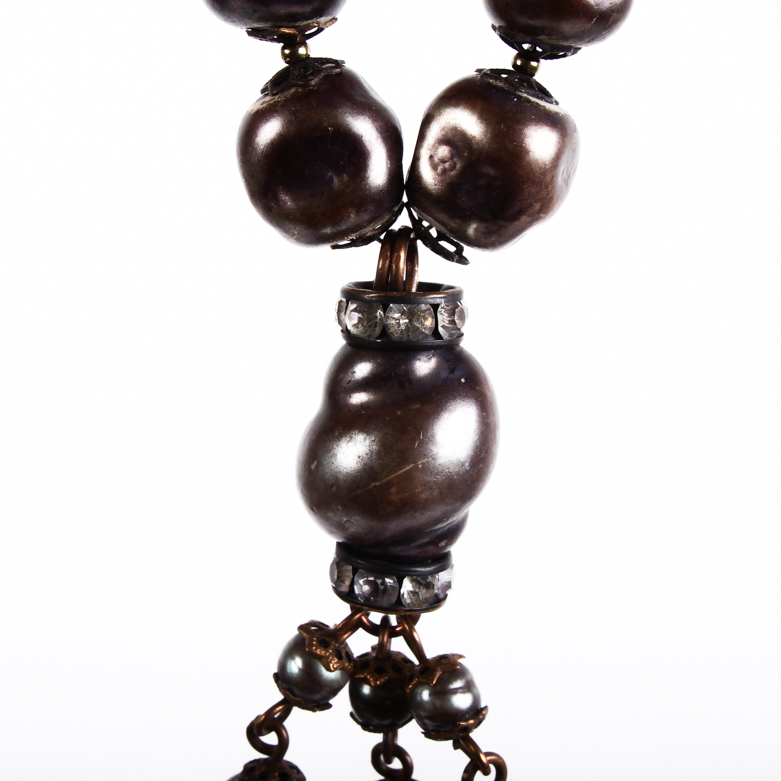 Two Vintage Lavalier Necklaces