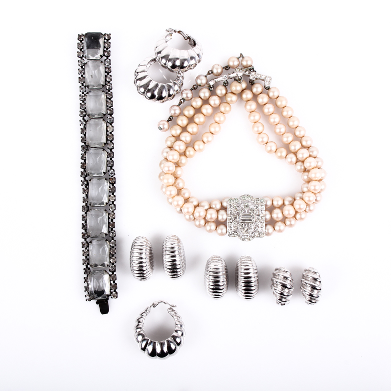 Assortment of Vintage Kenneth Jay Lane Costume Jewelry