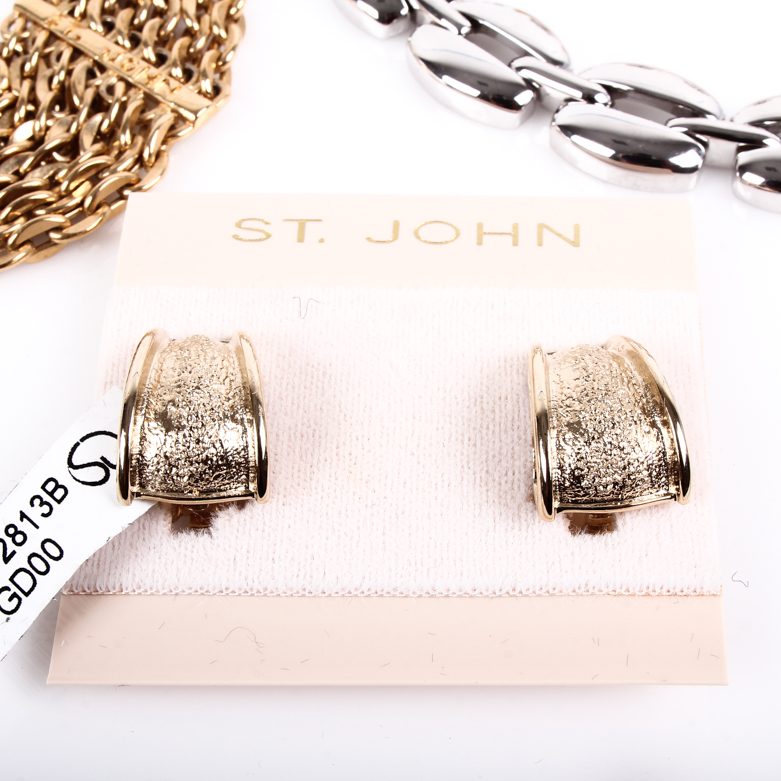 Assortment of St. John Costume Jewelry