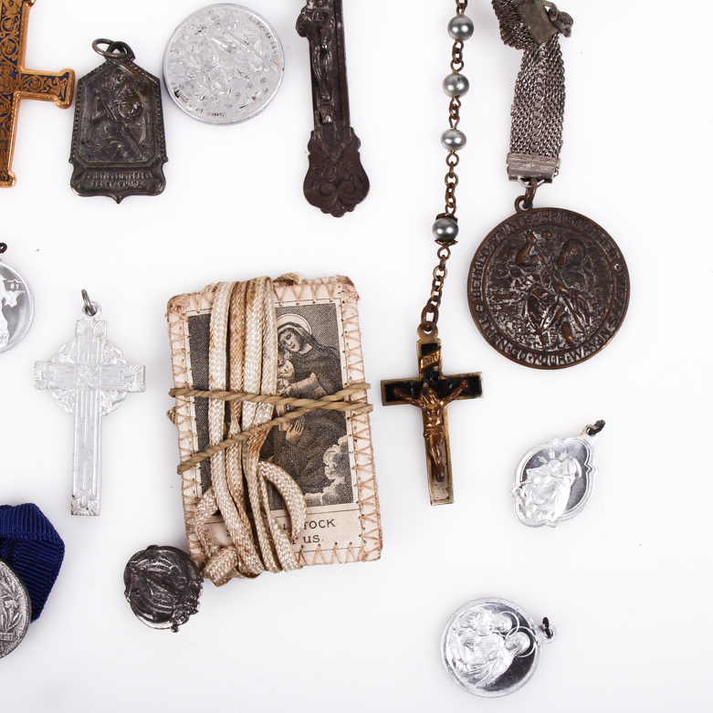 Assortment of Vintage Religious Collectibles