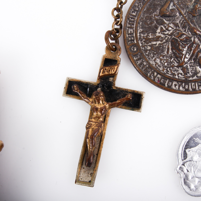 Assortment of Vintage Religious Collectibles
