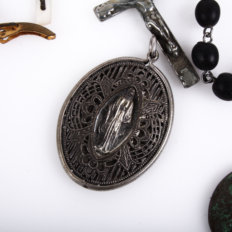 Assortment of Vintage Religious Collectibles