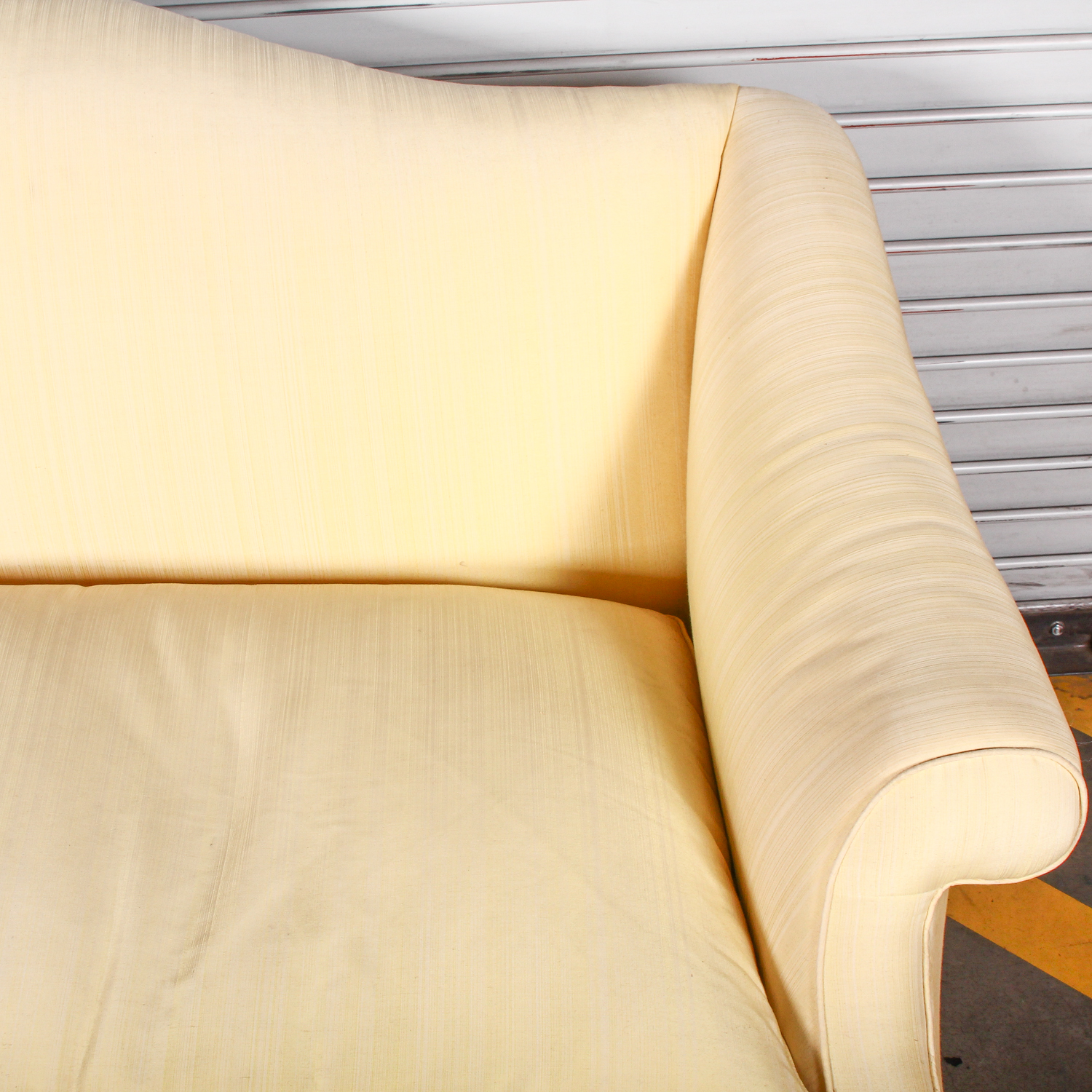 Queen Anne Style Camel Back Sofa