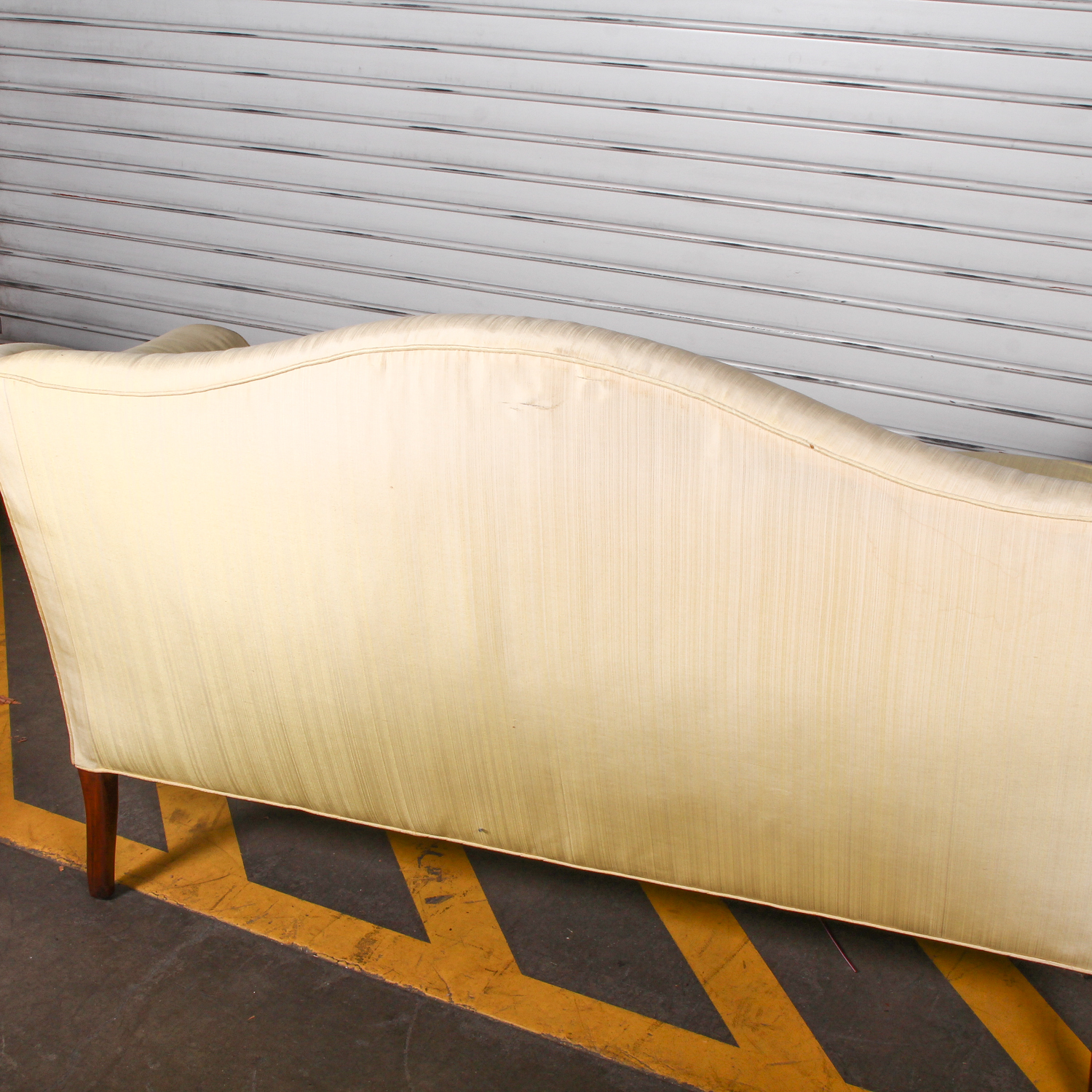 Queen Anne Style Camel Back Sofa