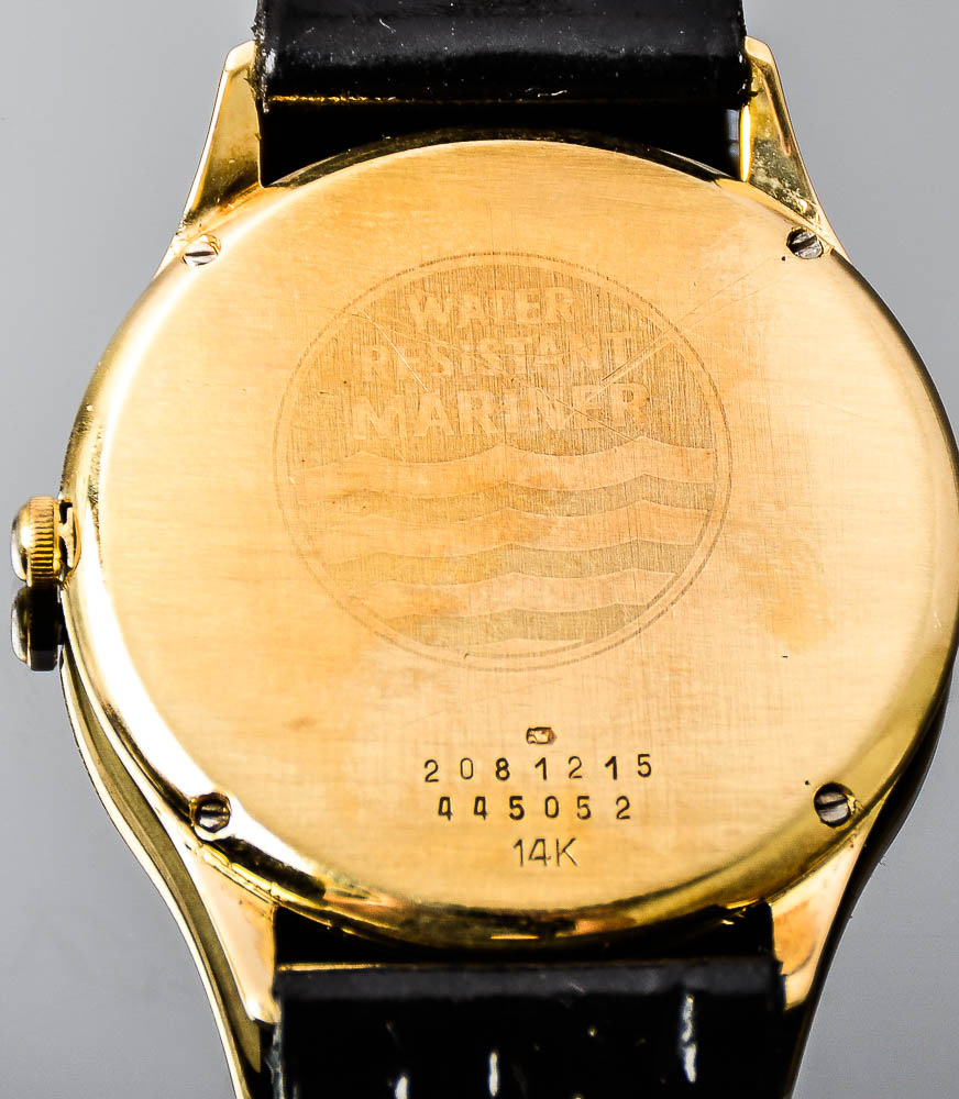 Vintage Concord Mariner 14K Yellow Gold Watch