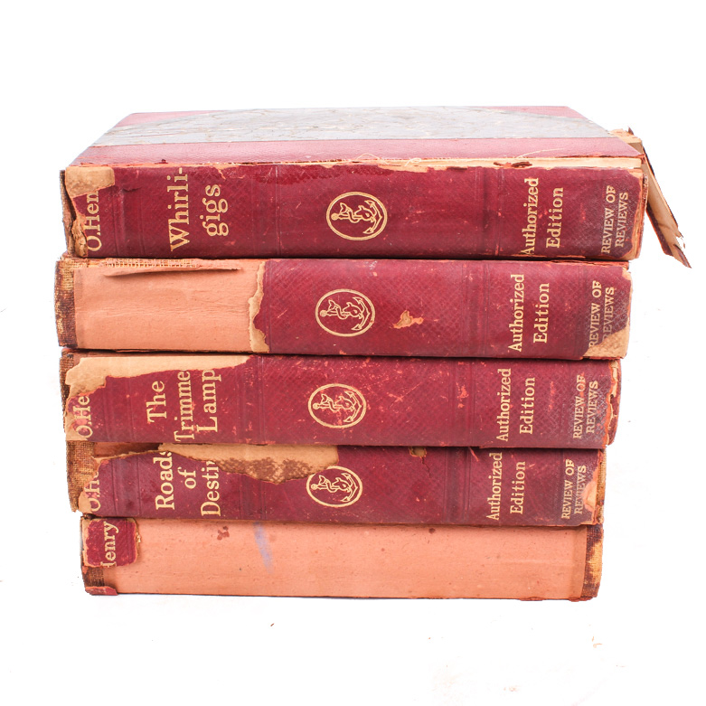 Collection of Antique Books by O. Henry