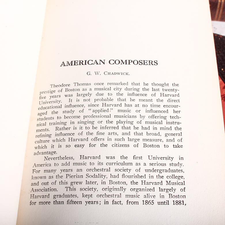 "The American History and Encyclopedia of Music" in Twelve Volumes