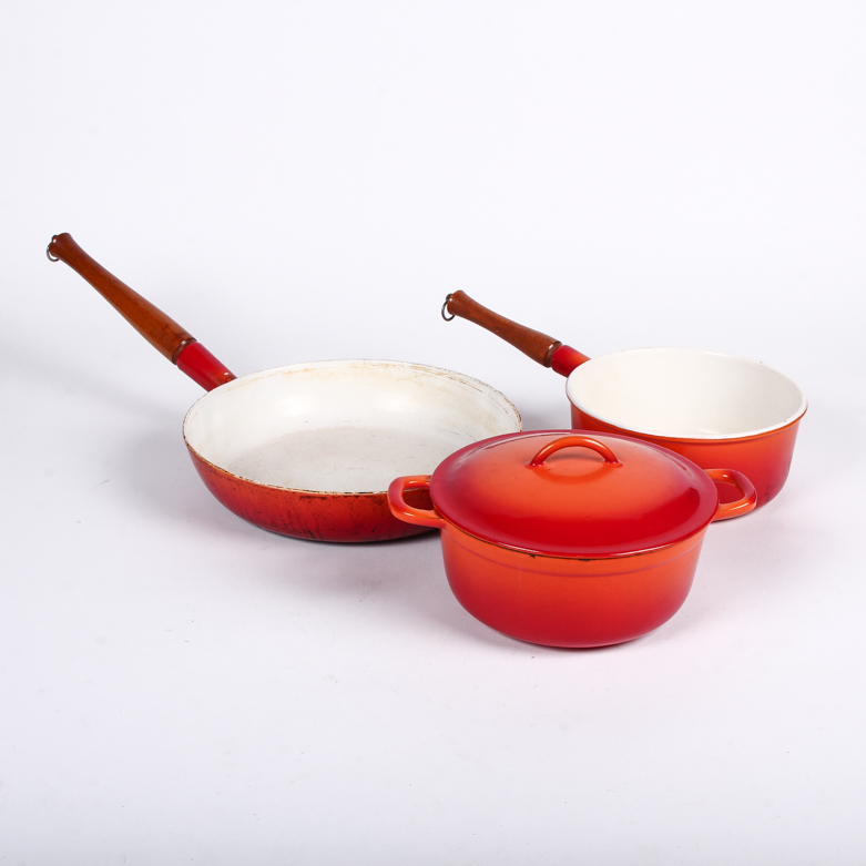 Collection of Descoware Cookware