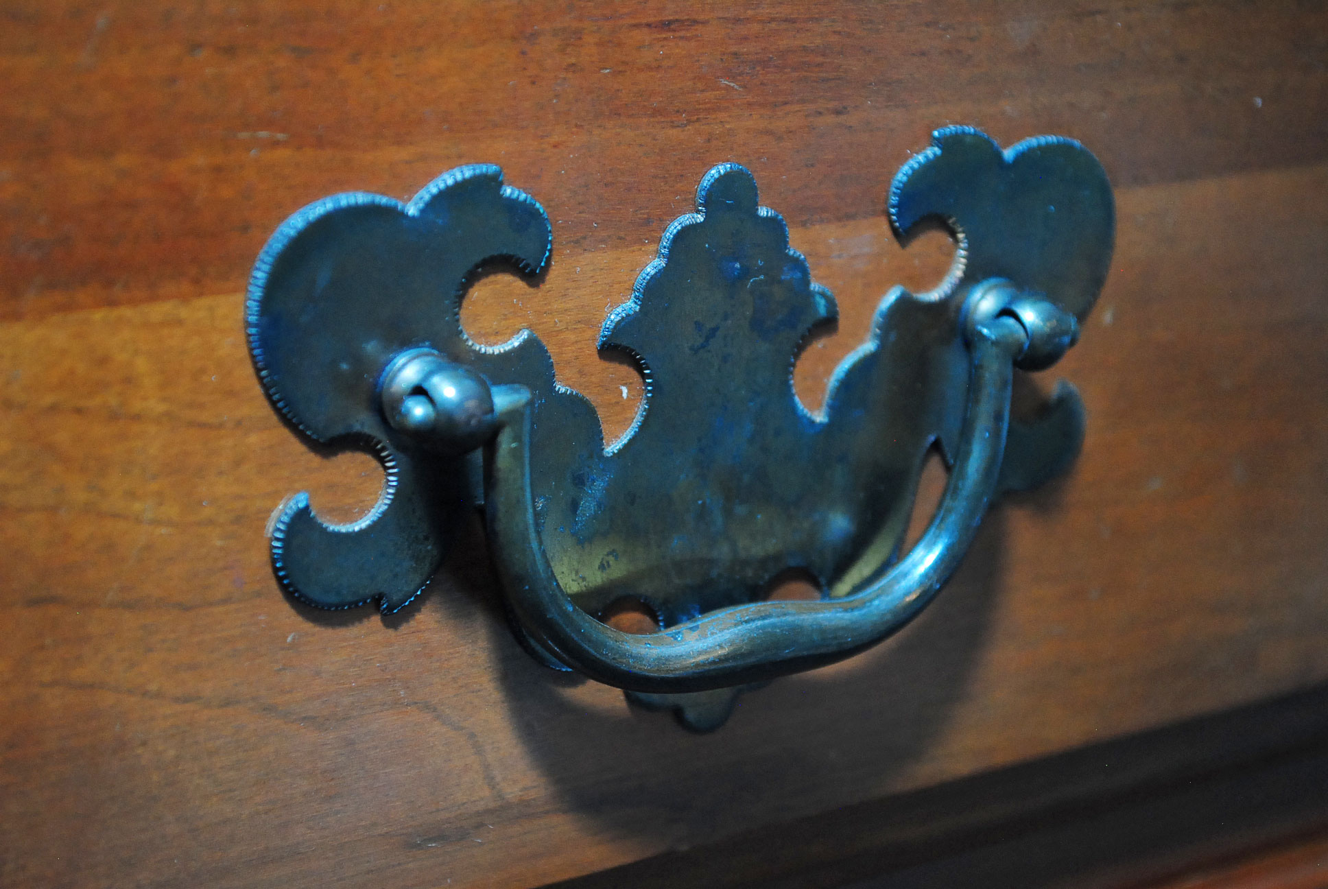 Vintage Chippendale Style Cherry Chest on Chest by Kling