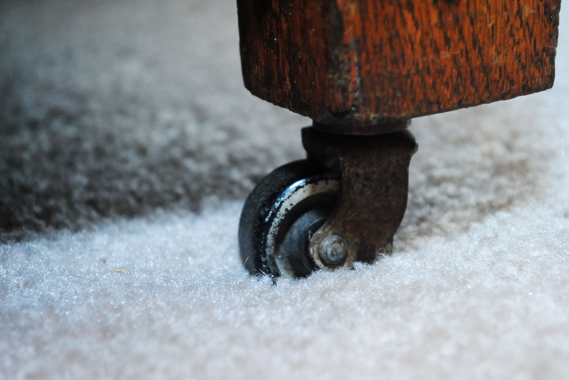 Antique Victorian Style Oak Low Chest