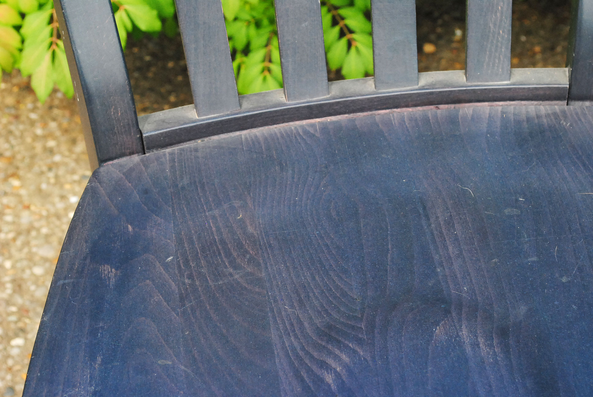 Blue Barstools by Pottery Barn